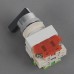 660V 10A 2 Positions Rotary Selector Push Button Switch