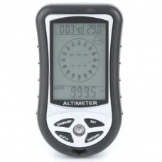 8in1 Multifunction Digital LCD Compass Altimeter Barometer Thermometer