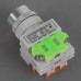 660V 10A PBCY090 Green Pushbutton Selector Push Button Switch