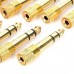 6.35mm Female to 3.5mm Male Audio Jack Adapters 10-Pack