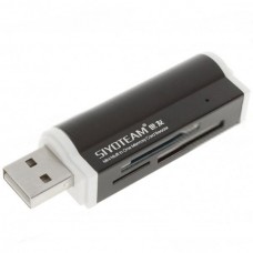 Siyoteam SY-662 Lighter Shaped TF SD M2 Multi-Function Card Reader High-speed Reader