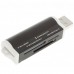 Siyoteam SY-662 Lighter Shaped TF SD M2 Multi-Function Card Reader High-speed Reader