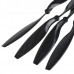 1245 12X4.5 Carbon Fiber Propeller CW/CCW  Prop for QuadCoptor 2 Pairs