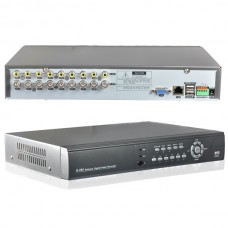 RS485 / Alarm 8CH Video BNC Input Network Security CCTV DVR System 1000GB HDD IN