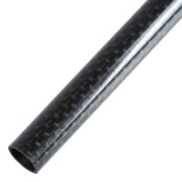 13mm*11mm Carbon Fiber Tube 3K Twill 500mm Long 2pcs