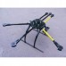 ATG 700-AL CRP Carbon Fiber Folding Frame Hex Rotor Hexa Multi-copter with Tall Landing Gear