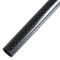 12mm*10mm Carbon Fiber Tube 3K Twill 500mm Long 2pcs