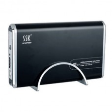 SSK SHE001-F 3.5" SATA External Enclosure Mobile Storage Solution/Hard Drive Case (Black)