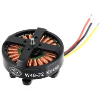 W4822 490KV Outrnner Brushless Motor for Quad HexCopter 24N22P