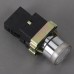 1 N/O XB2BW31B1C Momentary White Flush Pushbutton With 24VDC Pilot Light Lamp