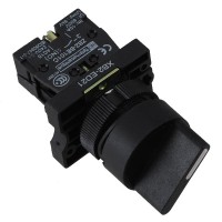 XB2-ED21 2 Position Pushbutton Switch Plastic Bezel