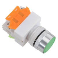 LAY7 (PBCY090)LAY37 Green Pushbutton Switch Push Button