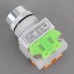 LAY7 (PBCY090)LAY37 Green Pushbutton Switch Push Button