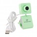 SSK SPC024 HD USB Webcam PC Camera USB2.0 Plug and Play-Green