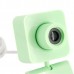 SSK SPC024 HD USB Webcam PC Camera USB2.0 Plug and Play-Green