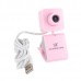 SSK SPC024 HD USB Webcam PC Camera USB2.0 Plug and Play-Pink