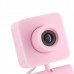 SSK SPC024 HD USB Webcam PC Camera USB2.0 Plug and Play-Pink