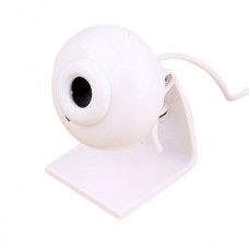 SSK Webcam DC-P350 HD PC Camera Webcams with Speaker Microphone-White