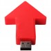 SSK SHU013 High Speed USB HUB 3-Port USB Hub-Red