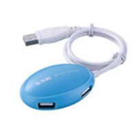 SSK SHU017 High Speed USB Hub USB 4 Ports USB 2.0 HUB USB Extension Device