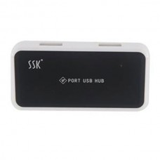SSK SHU008 4-Port USB Hub High Speed HUB USB-Black