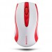 Bondidea T18 High Sensitivity 2.4Ghz Wireless Mouse AAA*2 Powered Red 1600DPI
