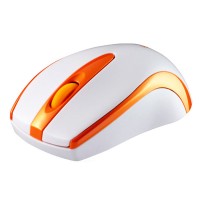 Bondidea T18 High Sensitivity 2.4Ghz Wireless Mouse AAA*2 Powered Orange 1600DPI