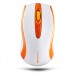 Bondidea T18 High Sensitivity 2.4Ghz Wireless Mouse AAA*2 Powered Orange 1600DPI