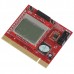 Dual LCD Mini PCI-E PCI LPC Diagnostic Analyzer Post Test Debug Cards for Motherboard