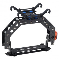 Single-axis Camera Gimbal Camera Mount Carbon Fiber with Servo for Multicopter Bumblebee