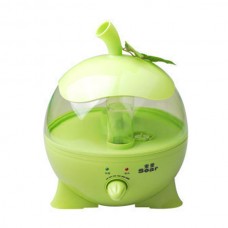 Household Soar HYD-6718 Cartoon Apple Fog Mist Humidifier for Car-Green