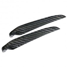 1 Pair 12x6.0" 1260 1260R Carbon Fiber Folding CW CCW Propeller For Helicopters or Airplane
