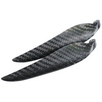 1 Pair 12x8" 1280 1280R Carbon Fiber Folding CW CCW Propeller For MultiCopter
