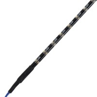 30cm 32 SMD LED Strobe Flash Decoration Strip Flexible Light Bar-Blue