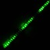 30cm 42 SMD LED Strobe Flash Decoration Strip Flexible Light Bar-Green