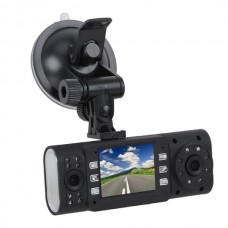 X4000 Car DVR 1080P HD Full Dual Camera Lens 16 IR LED Night Vision Vehicle Blackbox