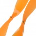 LotusRC T580P+ 1447 Propeller CW&CCW lockwise & Counter-clockwise Orange (1-Pair)