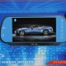 7" Car LCD Monitor Mirror + IR Reverse Wide Screen Car Rear View Backup Camera Kit