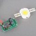 White 10W LED 9-12V SMD 900LM LED Lamp with 2V Power Supply+5mm Optical Glass Lens