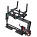 Carbon Fiber Camera Mount Controlable Tilt Unit with Shutter 2 Servos for LOTUSRC T580P+ Quadcopter