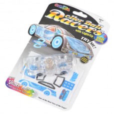 Coolkids Roller Ball Racers with Light-UP LED Marble-Blue