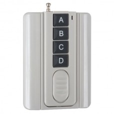 4 Channels 4 Keys Wireless RF Radio Remote Controller 315MHz-Grey