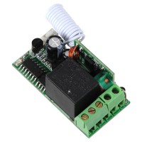 315/433MHz DC 12V Single Channel Learning Code Wireless Remote Control Relay Module