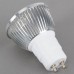 SMD 4 LED 4W Spotlight Dimmable GU10 Base LED Lamp-Warm White