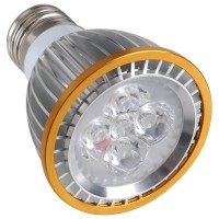 E27 5W 5LED White LED Light Bulb Lamp Spotlight 110-260V 3200K