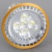 E27 5W 5LED White LED Light Bulb Lamp Spotlight 110-260V 3200K