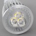 3PCS*2W LED Light Bulb 6W GU10 Dimmable Adjustable Lamp-Warm White