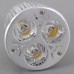 3PCS*2W LED Light Bulb 6W Dimmable Adjustable Spotlight Lamp-Warm White