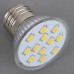 E27 12LEDs Light Bulb 5630 4W LED Light Lamp-Warm White