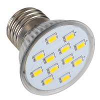 E27 12LEDs Light Bulb 5630 4W LED Light Lamp 220V-White